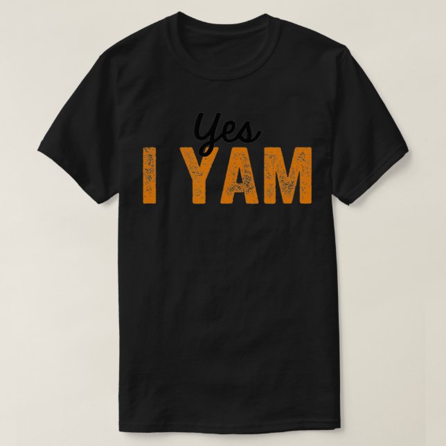 Shi My Sweet Potato Ja, ich bin lustig passend als T-Shirt (Design vorne)