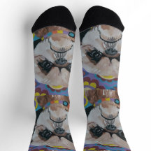 Shi Tzu Crew Socks