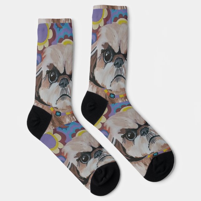 Shi Tzu Crew Socks Socken (Rechts)