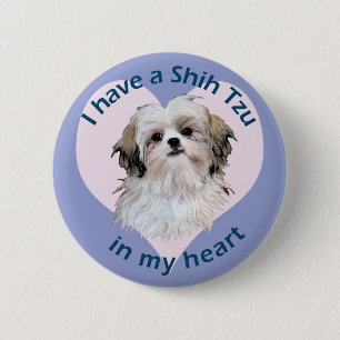Shi Tzu in meinem Herzen Button