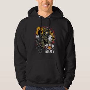 SHIB ARMY Shiba Inu Soldier Crypto Hoodie
