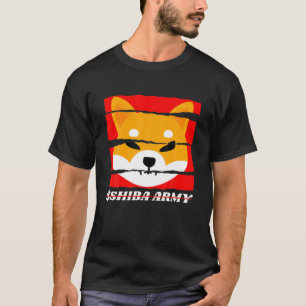 $SHIB ARMY to the Moon Shiba Inu Coin Cryptocurry T-Shirt