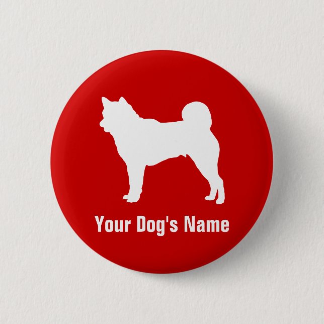 Shiba 柴 button (Vorderseite)