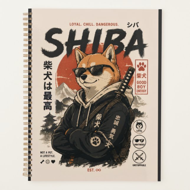 SHIBA DER BESCHÜTZER PLANER (Vorderseite)