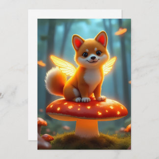 Shiba Fee Abenteuer Feiertagskarte