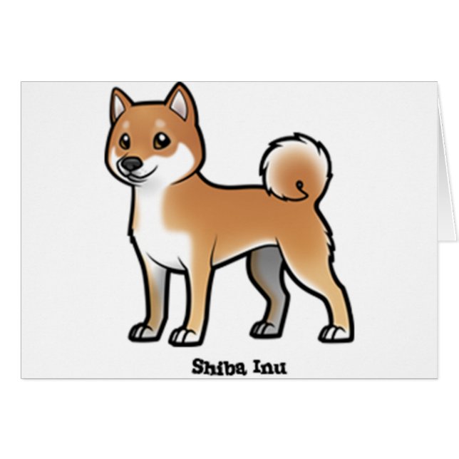 Shiba inu (Vorderseite (Horizontal))