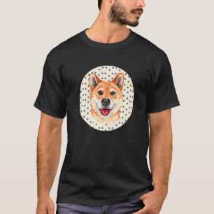 Shiba Inu Amerikanischer Hund Usa Patriotischer Hu T-Shirt
