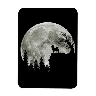 Shiba Inu auf Mountain Halloween Geschenk für Hund Magnet