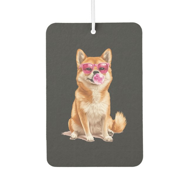 Shiba Inu    Autolufterfrischer (Vorderseite)
