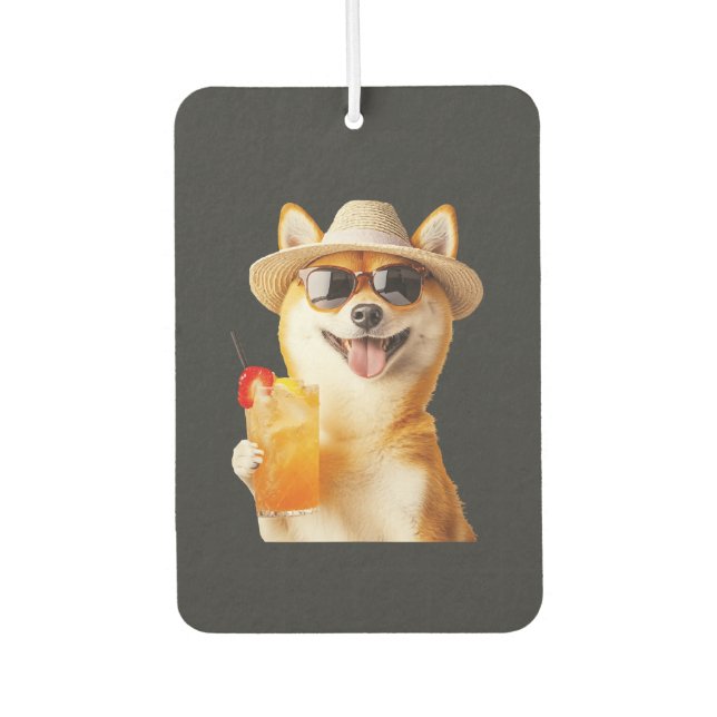 Shiba Inu     Autolufterfrischer (Vorderseite)