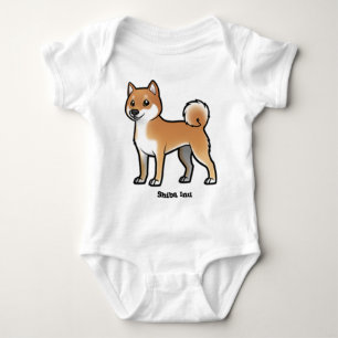 Shiba inu baby strampler