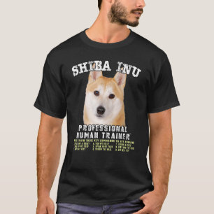 Shiba Inu Beruflich Human Trainer T-Shirt