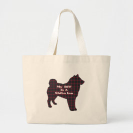 Shiba Inu BESTE FREUNDIN Tote Bag Jumbo Stoffbeutel