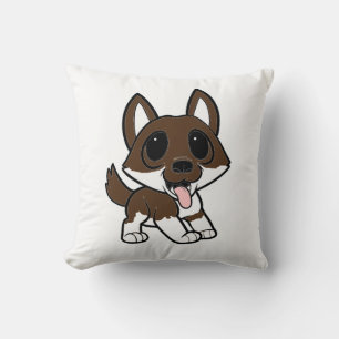 Shiba inu Cartoon Kissen