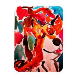 Shiba Inu cherry Japen blossom Magnet