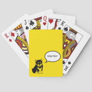 Shiba Inu Chinese Dog Year 2018 Playing Cards Spielkarten
