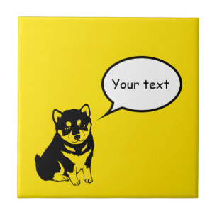 Shiba Inu Chinese Dog Year 2018 Tile Fliese