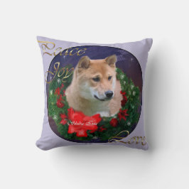Shiba Inu Christmas Kissen