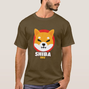 Shiba Inu Coin Krypto Token Kryptowährung Brieftas T-Shirt