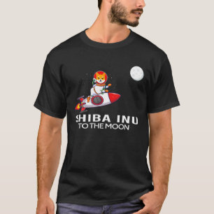 Shiba Inu Coin Krypto Token Kryptowährung Brieftas T-Shirt