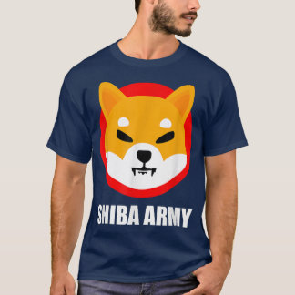 Shiba Inu Coin Krypto Token Kryptowährung Brieftas T-Shirt