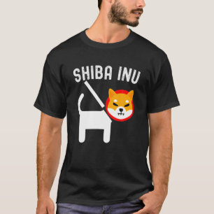 Shiba Inu Coin Krypto Token Kryptowährung Brieftas T-Shirt