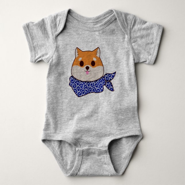 Shiba Inu cute Onesy Baby Baby Strampler