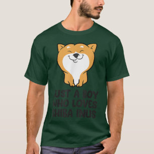 Shiba Inu Dog Eigentümer nur ein Junge, der Shiba T-Shirt
