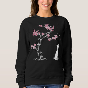 Shiba Inu Dog Japanischer Cherry Blossom Sakura Fl Sweatshirt