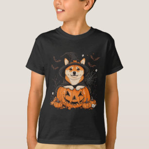Shiba Inu Dog Pumpkin Halloween Erntedank Men W T-Shirt
