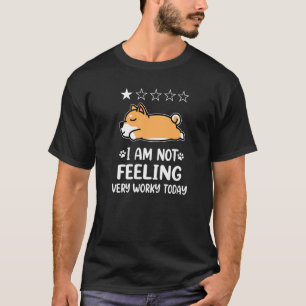 Shiba Inu Dog Sleep Ich bin nicht Gefühl Funny Pup T-Shirt