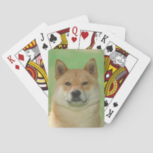 Shiba Inu Dog Spielkarten