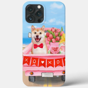 Shiba Inu Dog Valentine's Day Lkw Herz Case-Mate iPhone Hülle