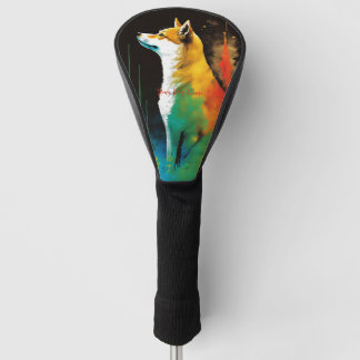 Shiba Inu Dog - Zusammensetzung 007 Golf Headcover