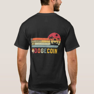 Shiba Inu Doge My Retirement Plan Dogecoin Crypto T-Shirt