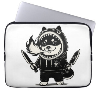 Shiba Inu Drachenbezwinger Laptopschutzhülle