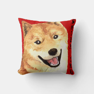 Shiba Inu-Farbblock Kissen