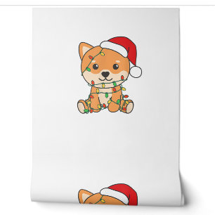 Shiba Inu Frohe Weihnachtshunde Weihnachten Tapete