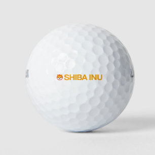 Shiba Inu Full Logo Golf Balls Golfball