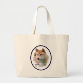 Shiba Inu Geschenke Jumbo Stoffbeutel