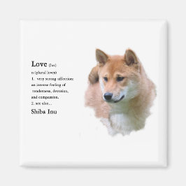 Shiba Inu Geschenke Magnet