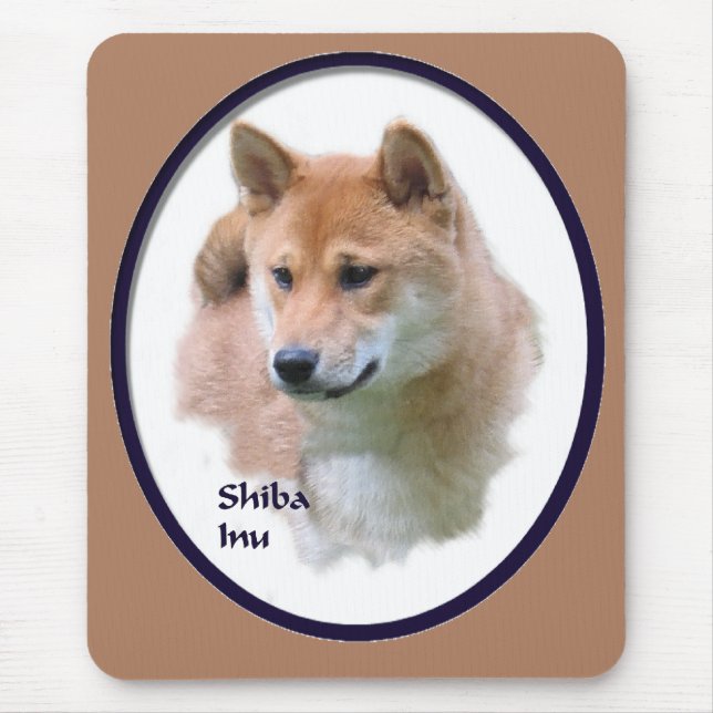 Shiba Inu Geschenke Mousepad (Vorne)