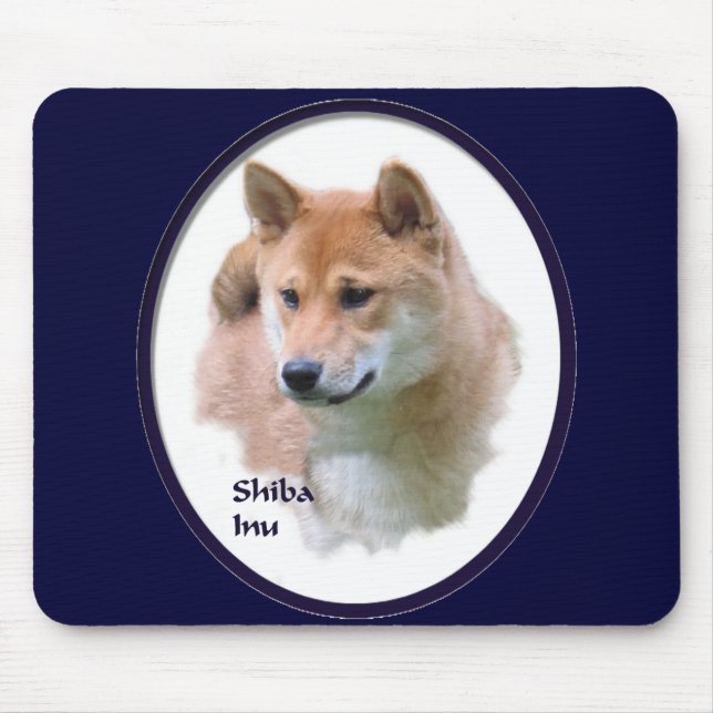 Shiba Inu Geschenke Mousepad (Vorne)