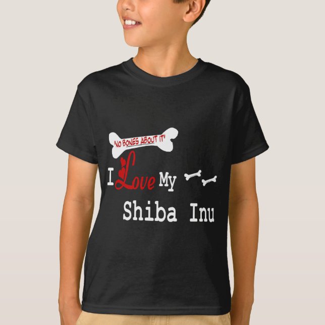Shiba Inu Geschenke T-Shirt (Vorderseite)