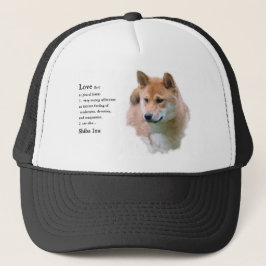 Shiba Inu Geschenke Truckerkappe