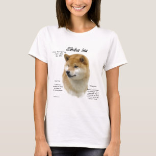 Shiba Inu Geschichtsentwurf T-Shirt