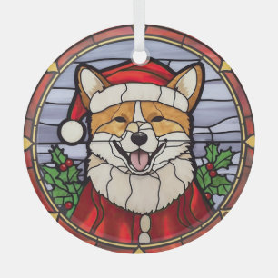 Shiba Inu Glass Weihnachten Ornament Aus Glas