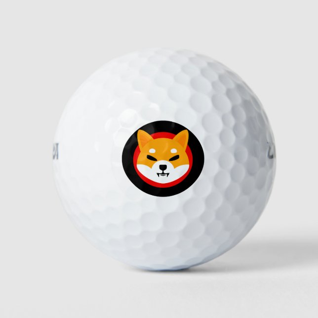 Shiba Inu Golfball (Vorderseite)