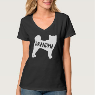 Shiba Inu Grandma Funny Shiba Inu Besitzer Haustie T-Shirt