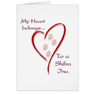 Shiba Inu Heart Belongs